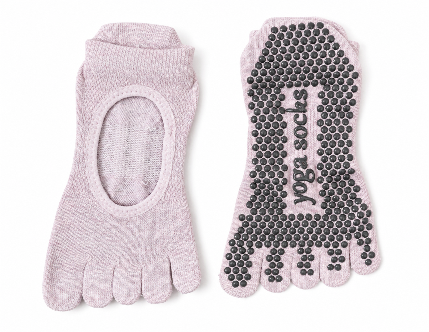 Custom Pilates grip sock design reference
